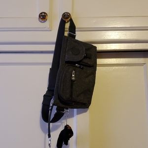 Black silver sprinkle Fannie w/Grand Love Monkey